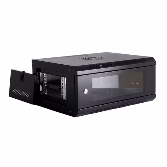 19인치 데이터 센터 서버 랙, 유리 도어가 있는 바닥 네트워크 캐비닛