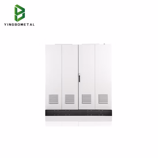 판금으로 제작된 산업용 금속판 인클로저, IP55, 플로어 스탠딩 제어 캐비닛