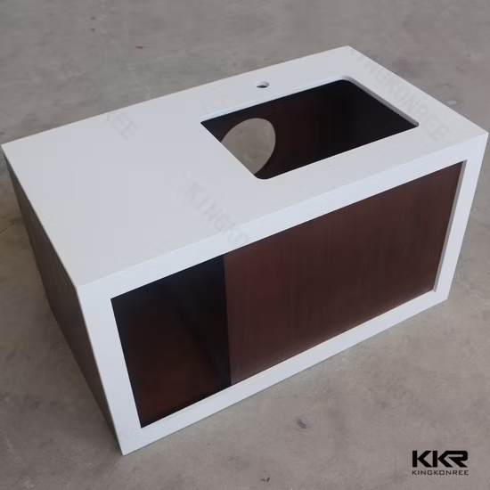 새로운 디자인의 욕실 조리대, 멜라민 수지 세면대, 다양한 색상의 욕실 세면대