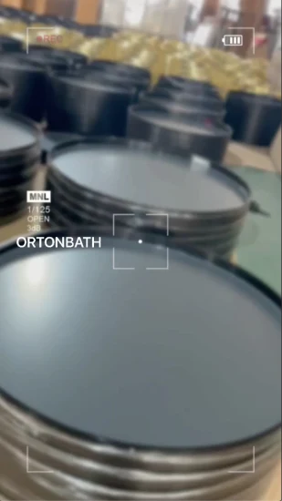 Ortonbath 프레임이 있는 대형 장식 직사각형 벽 거울, 욕실용 현대 프레임이 있는 검정, 우아한 장식 벽 거울